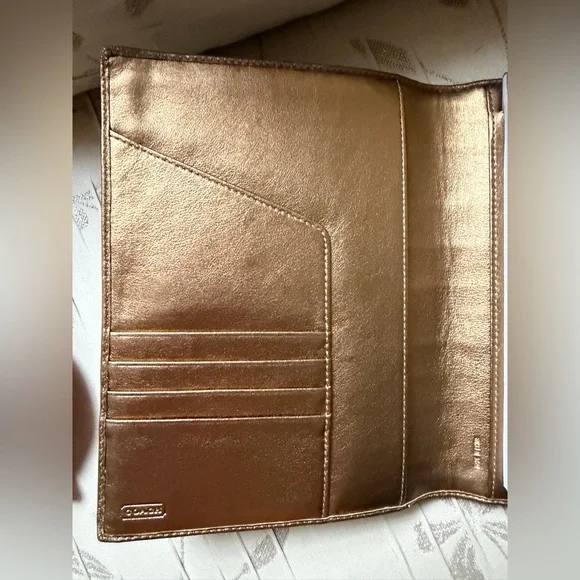 RARE Coach Legacy stripe agenda planner notebook cover NO PEN - Picture 3 of 9